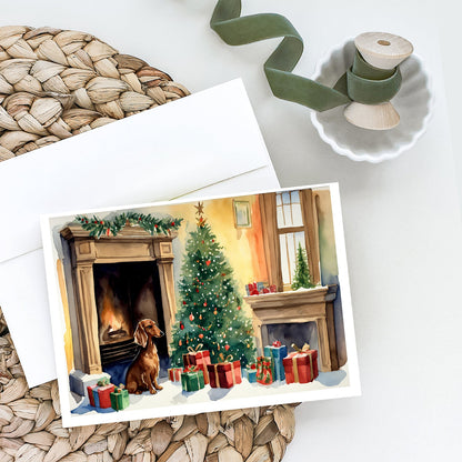 Dachshund Christmas Greeting Cards Pack of 8-1