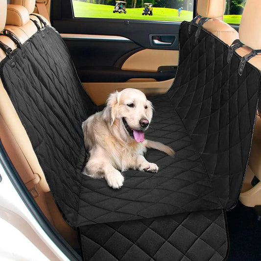 Dog Car Seat Cover Waterproof Pet Travel Dog Carrier Hammock Car Rear Back Seat Protector Mat Safety Carrier For Dogs Safety Pad