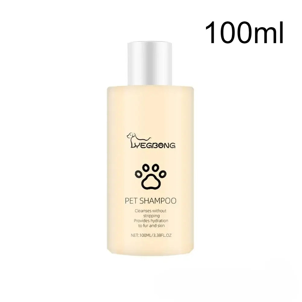 100/300ML Pet Shampoo Cat Dog Hair Softening Shower Gel Anti Mite Moisturizing Itchy Cleans Hair Remove Dirt Odor Pet Products