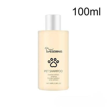 100/300ML Pet Shampoo Cat Dog Hair Softening Shower Gel Anti Mite Moisturizing Itchy Cleans Hair Remove Dirt Odor Pet Products