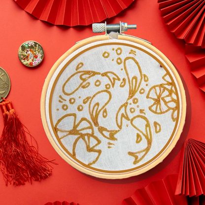 Mini Batik Craft Kit - Lucky Koi-2