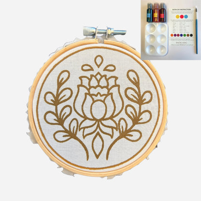 Mini Batik Craft Kit - Victorian Rose-3